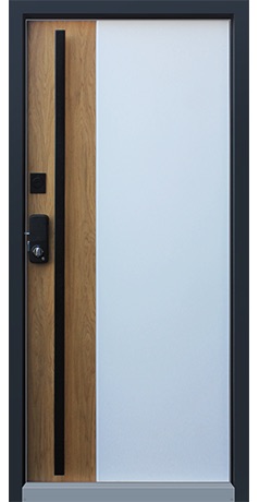 Стальная дверь «Дипломат» с умным замком