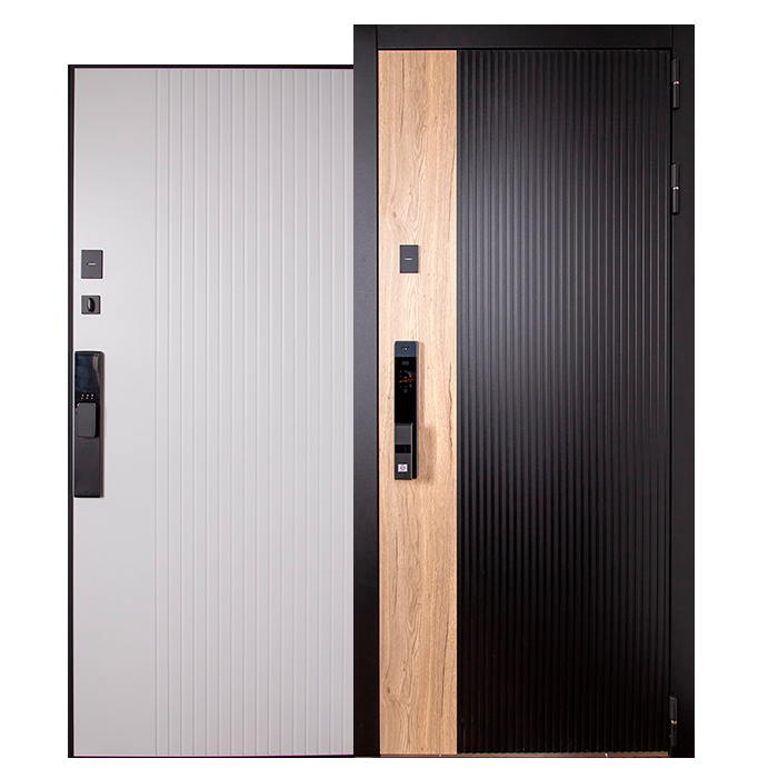 Стальная дверь «Конструктор» (биометрический замок Smart lock Y23)