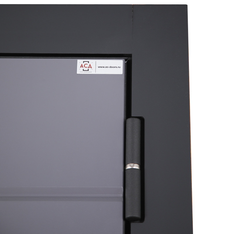 Стальная дверь Терморазрыв 3К «Снегирь с окном»