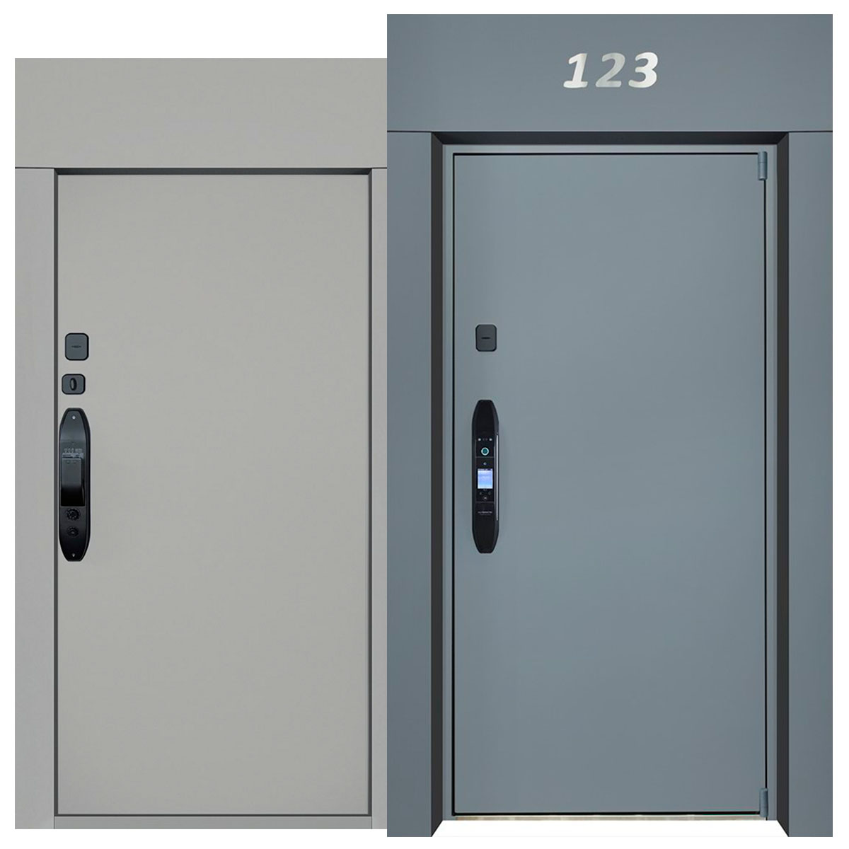 Стальная дверь «Nid» с умным замком