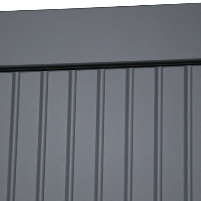 Стальная дверь «Вертикаль» с зеркалом