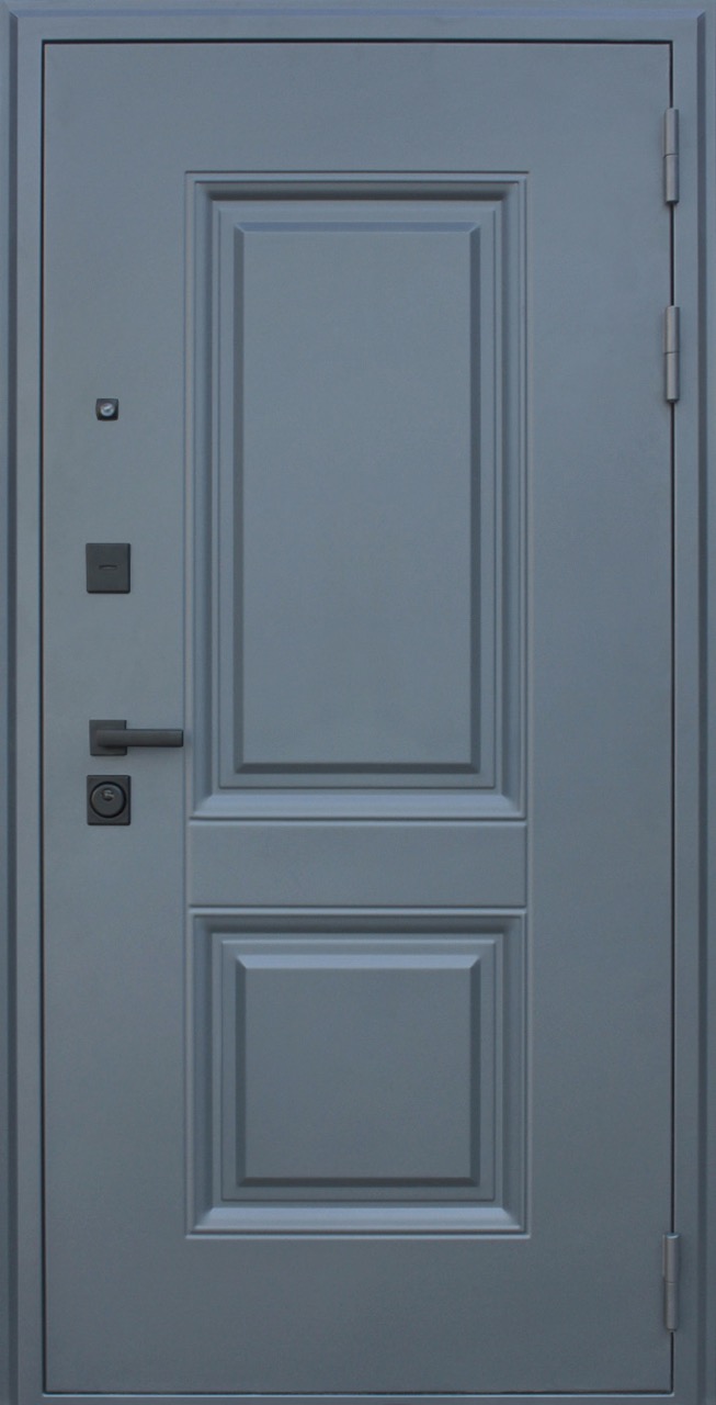 Стальная дверь «Ювентус» с зеркалом