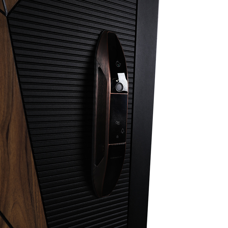 Стальная дверь «Mix» с умным замком