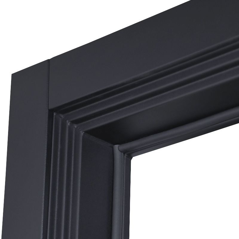 Стальная дверь «Конструктор» (Умная электронная дверная ручка с отпечатком пальца модель Smart lock T888 Черная)