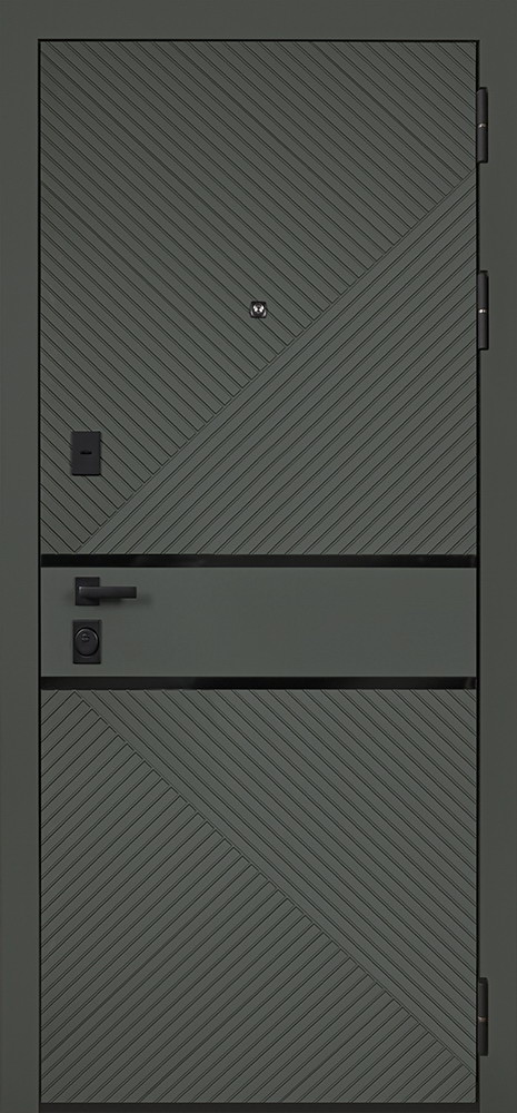 Стальная дверь «Малахит»