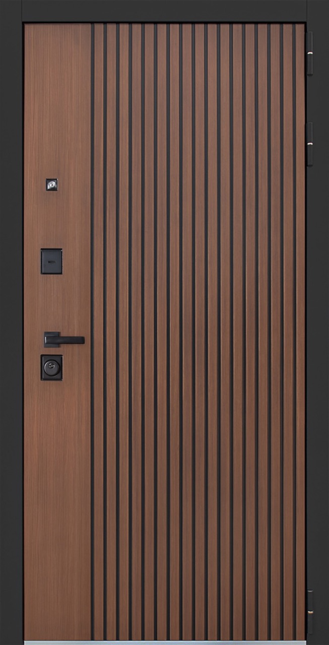 Стальная дверь «Фаворит» с матовым зеркалом