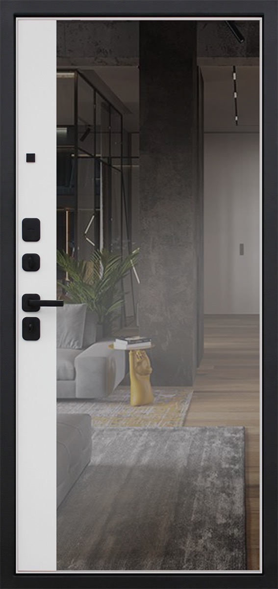 Стальная дверь «Фрегат с зеркалом»