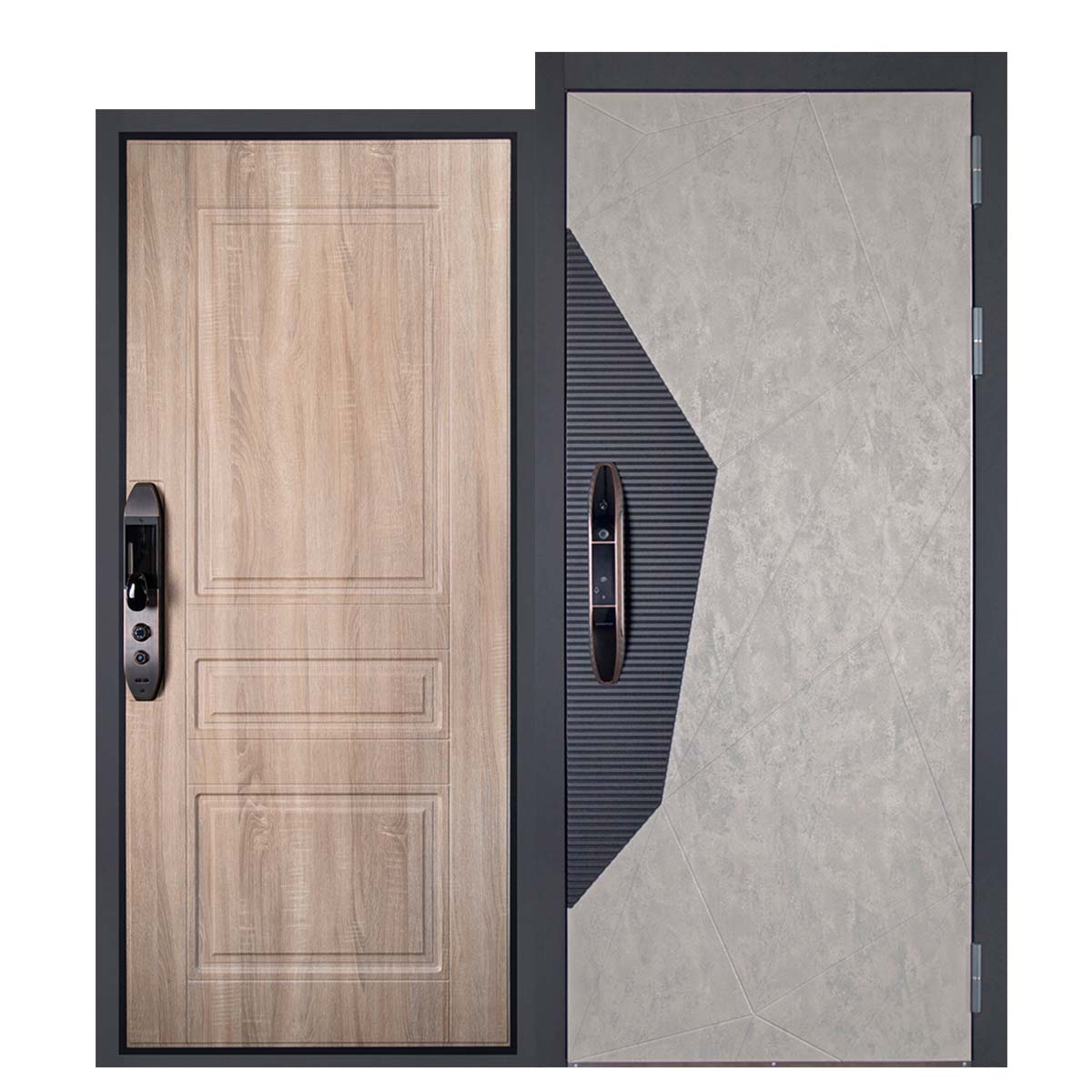 Стальная дверь «Royal» с умным замком