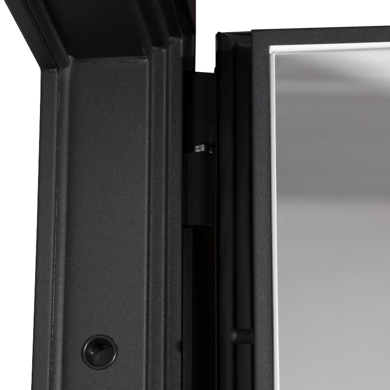 Стальная дверь «Solana» с зеркалом