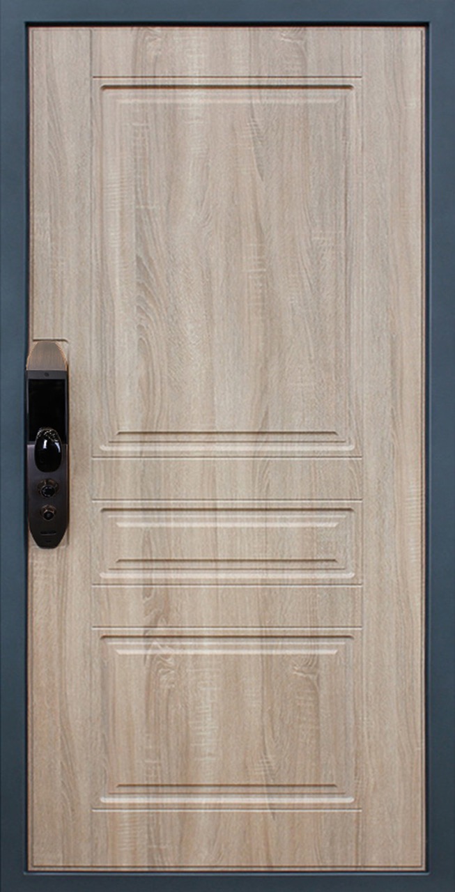 Стальная дверь «Mix» с умным замком