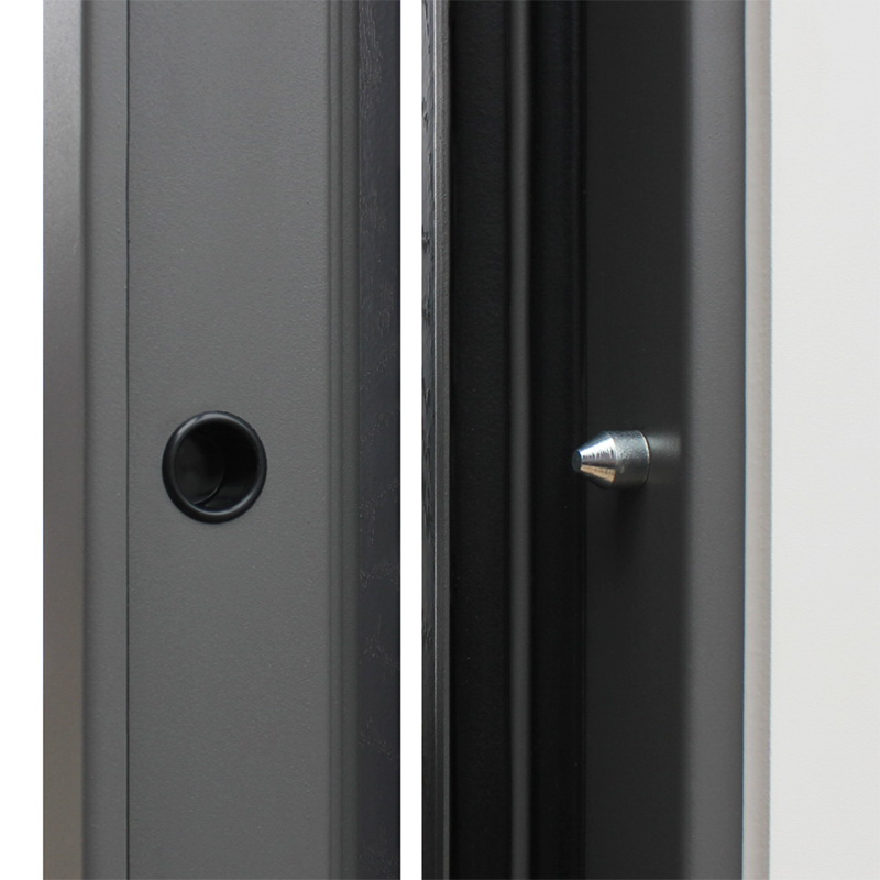 Стальная дверь «Мира» с декоративной капителью