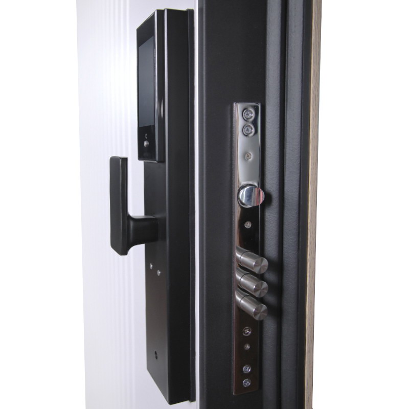Стальная дверь «Конструктор» с биометрическим замком Smart lock DZ 888
